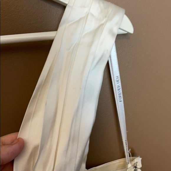 Black and White Satiny Dress - Picture 3 of 3